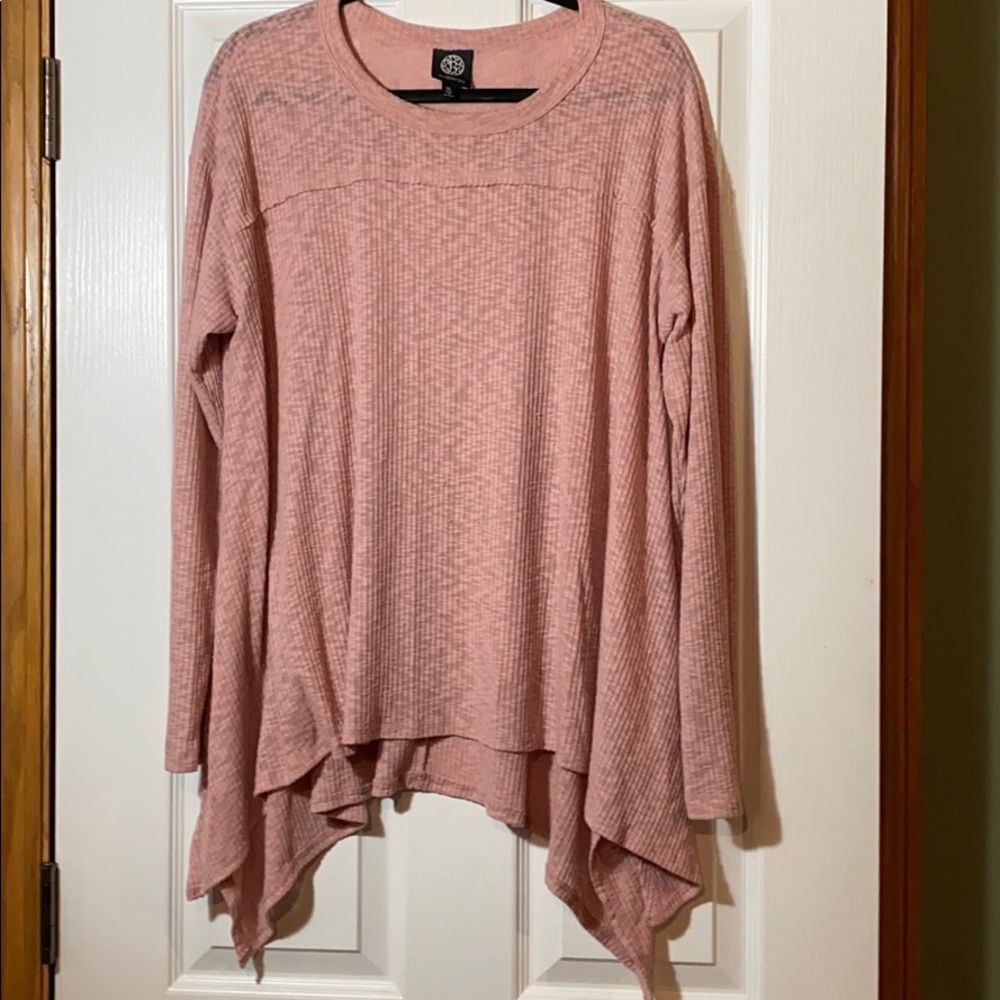 Bobeau light pink top